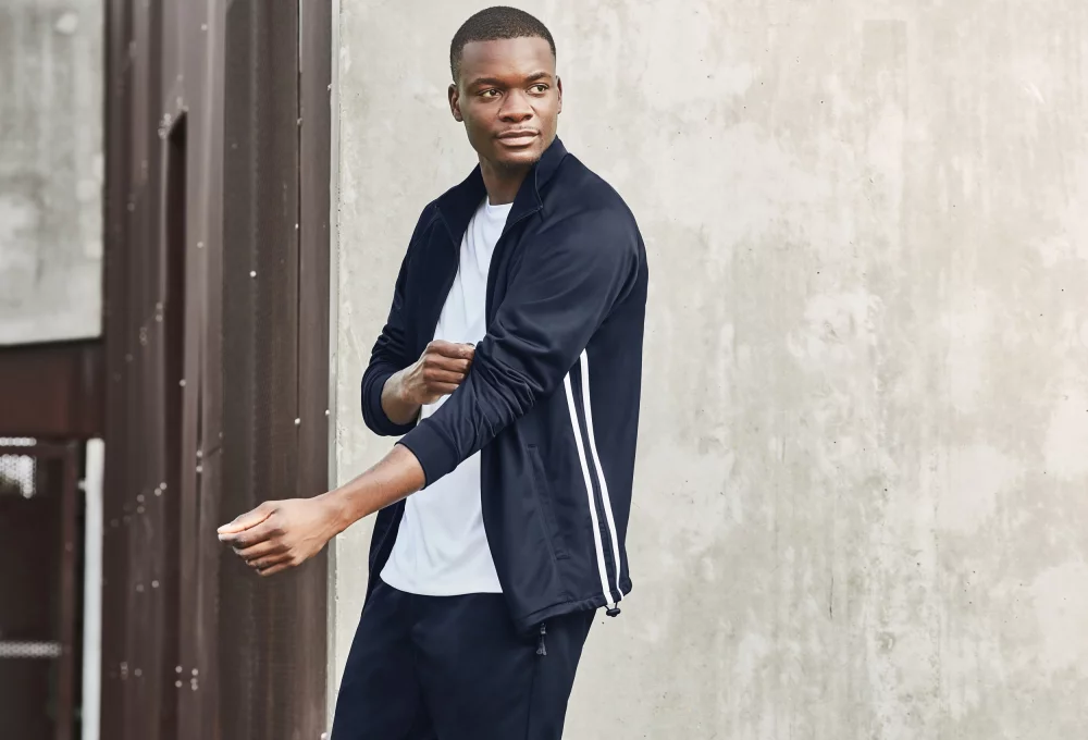 Veste de survêtement de chauffe Ace pour hommes