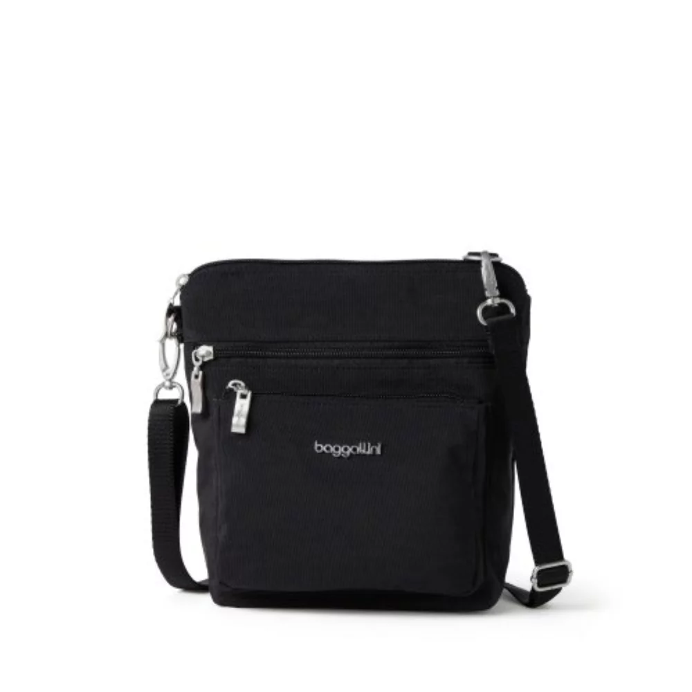Modern Pocket Crossbody - Black