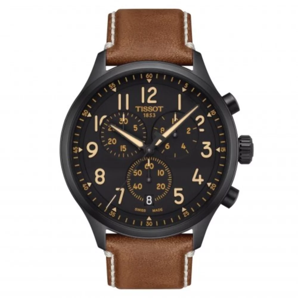 Chrono XL Vintage - Noir, Noir, Beige