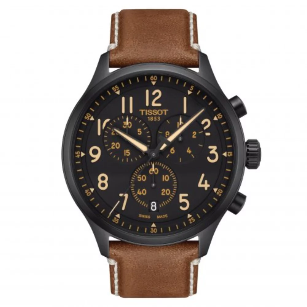 Chrono XL Vintage - Noir, Noir, Beige