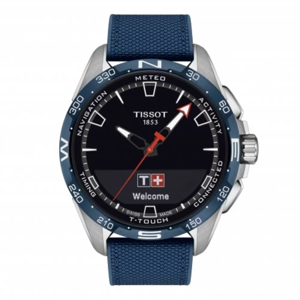 T-Touch Connect Solar - Titanium, Black, Blue