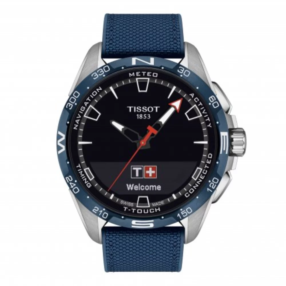 T-Touch Connect Solar - Titanium, Black, Blue