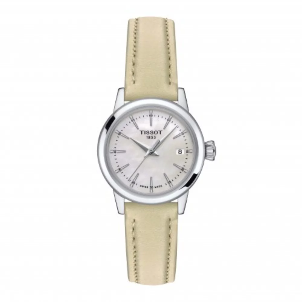 Dame de rêve classique - acier inoxydable, nacre, beige