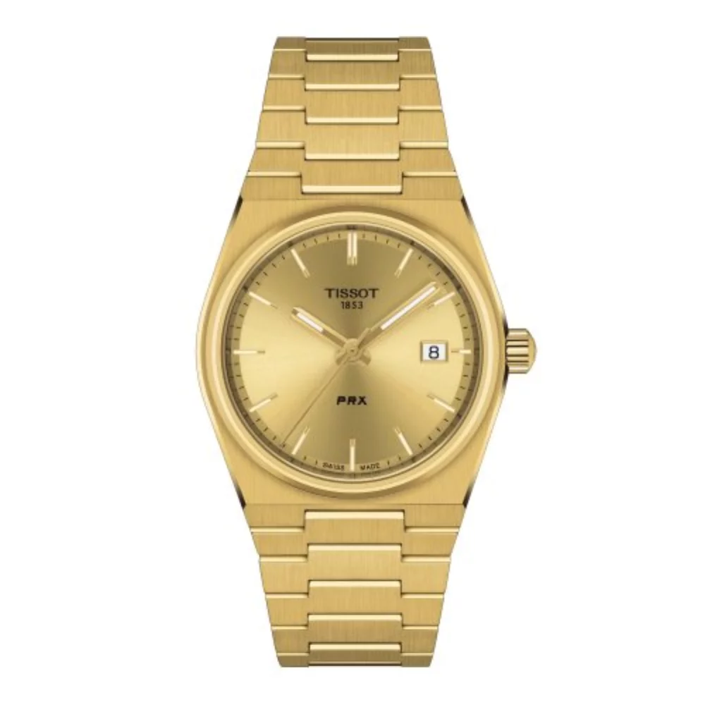PRX 35mm - Yellow Gold, Champagne, Stainless Steel