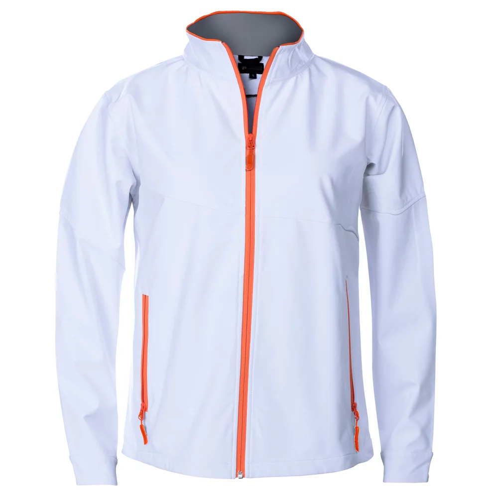 Veste légère pour homme avec doublure en maille thermocollée et panneau arrière contrastant en couleur.