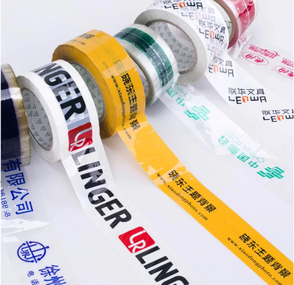 3" W x 55 Yards,2 MIL,PMS Color Match Custom Packaging Box Tape