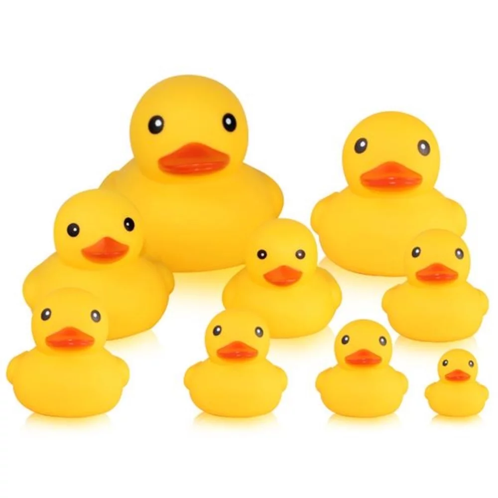 Canard en caoutchouc jaune mini