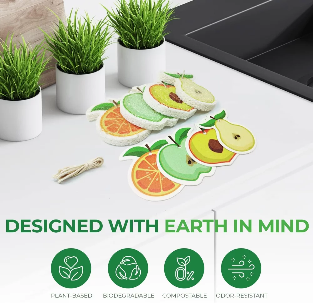 Éponges compressées sur mesure de 4 pouces.