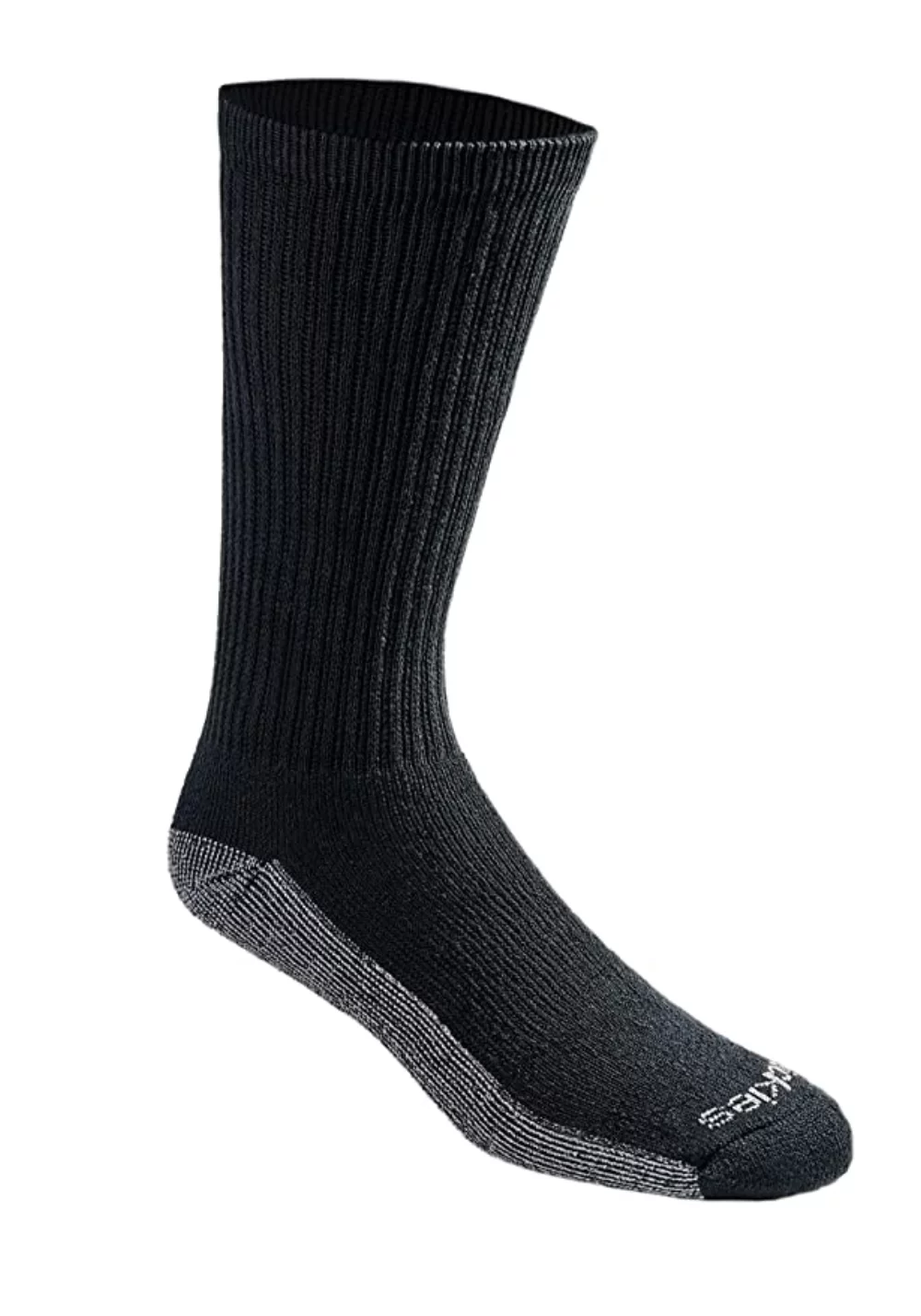 Premium Bamboo Knit Jacquard Athletic Crew Socks With Cushion