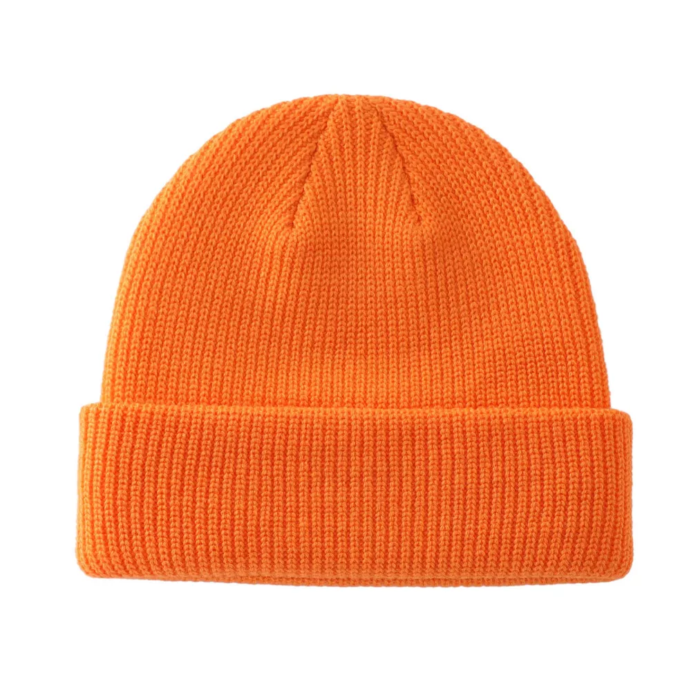 Custom Embroidery Ribbed Knit Beanies