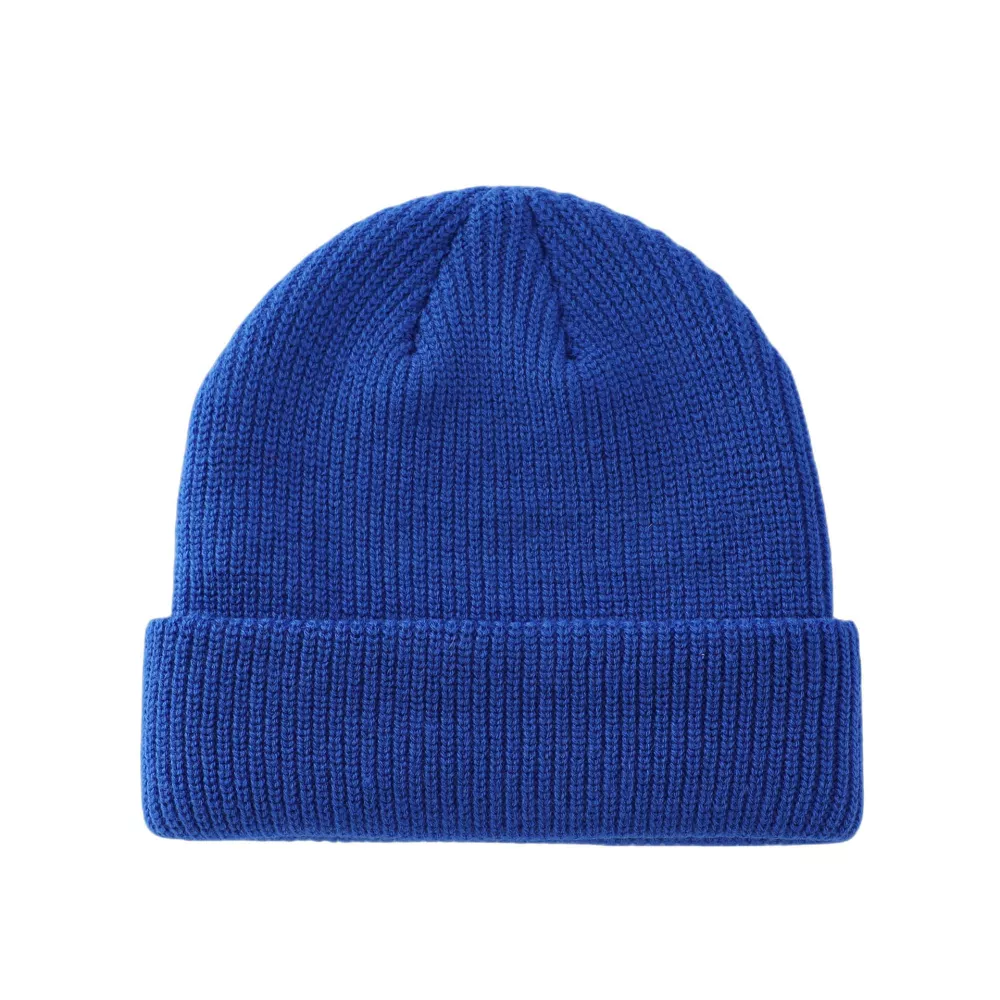 Custom Embroidery Ribbed Knit Beanies
