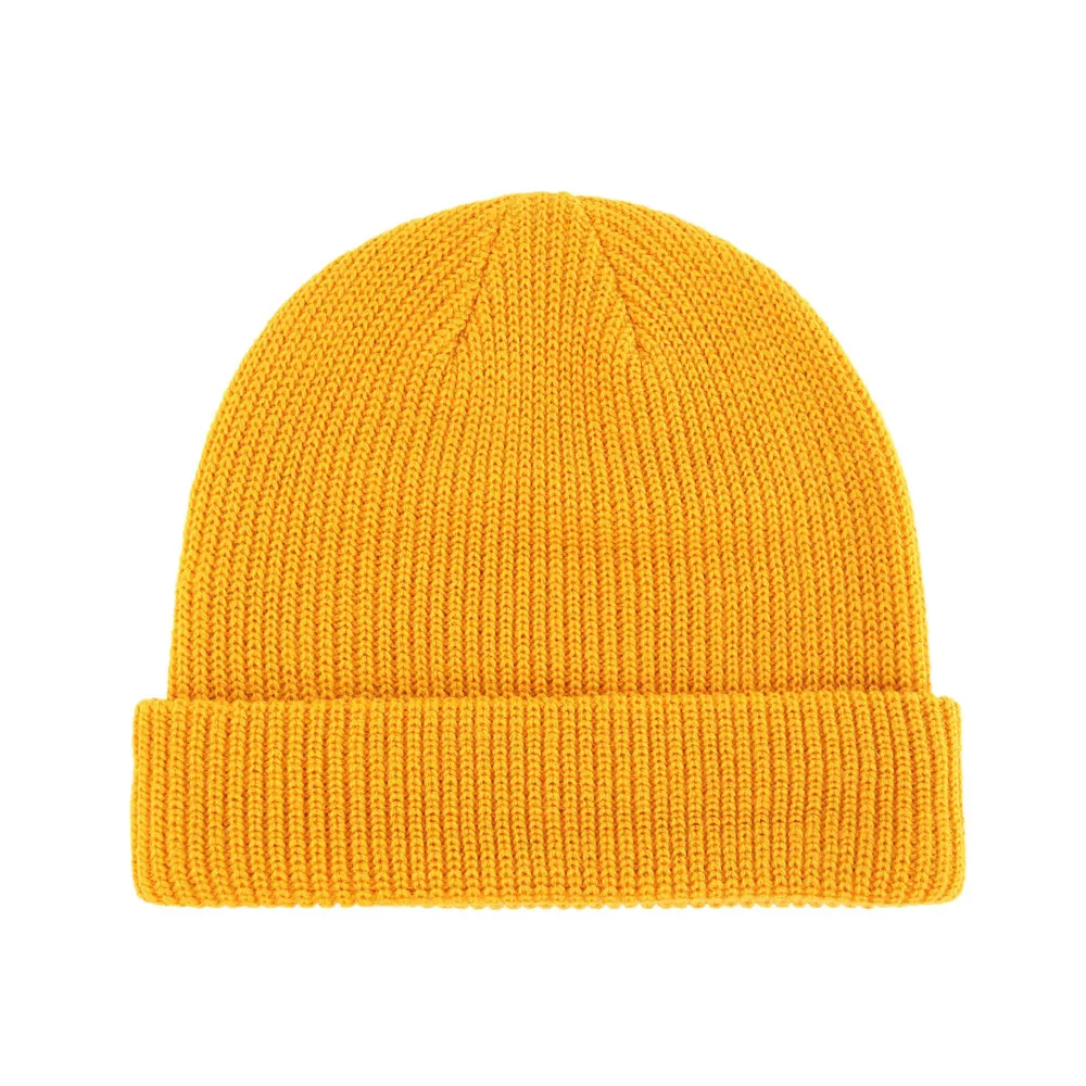 Custom Embroidery Ribbed Knit Beanies