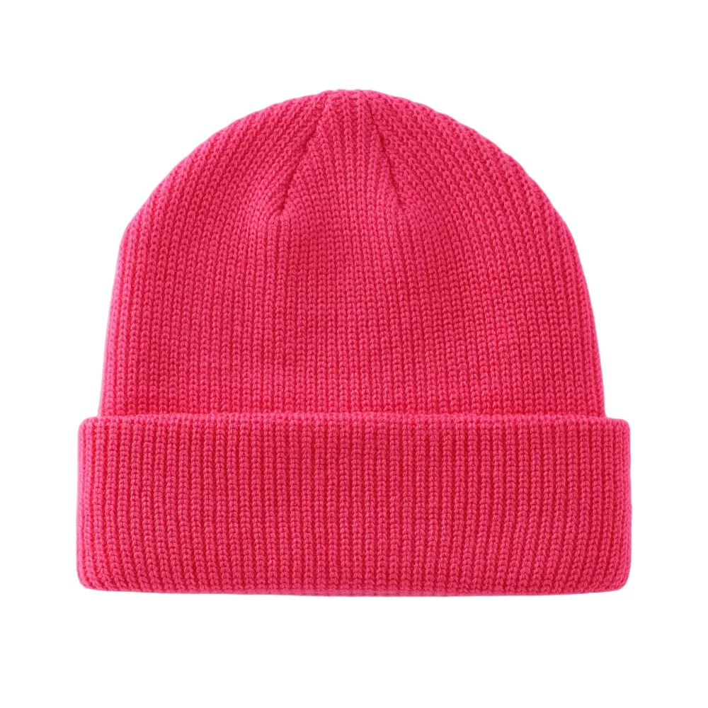 Custom Embroidery Ribbed Knit Beanies