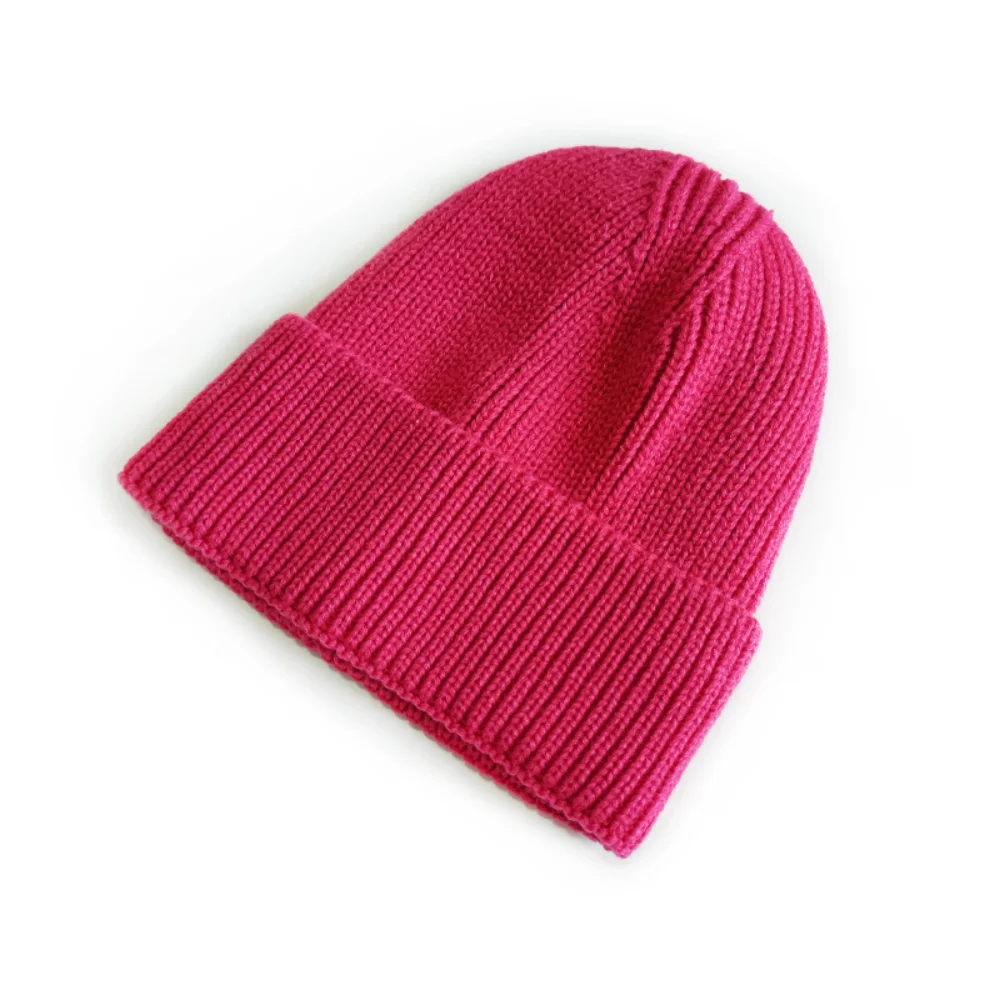 Fashion Style Solid Color Knit Beanie
