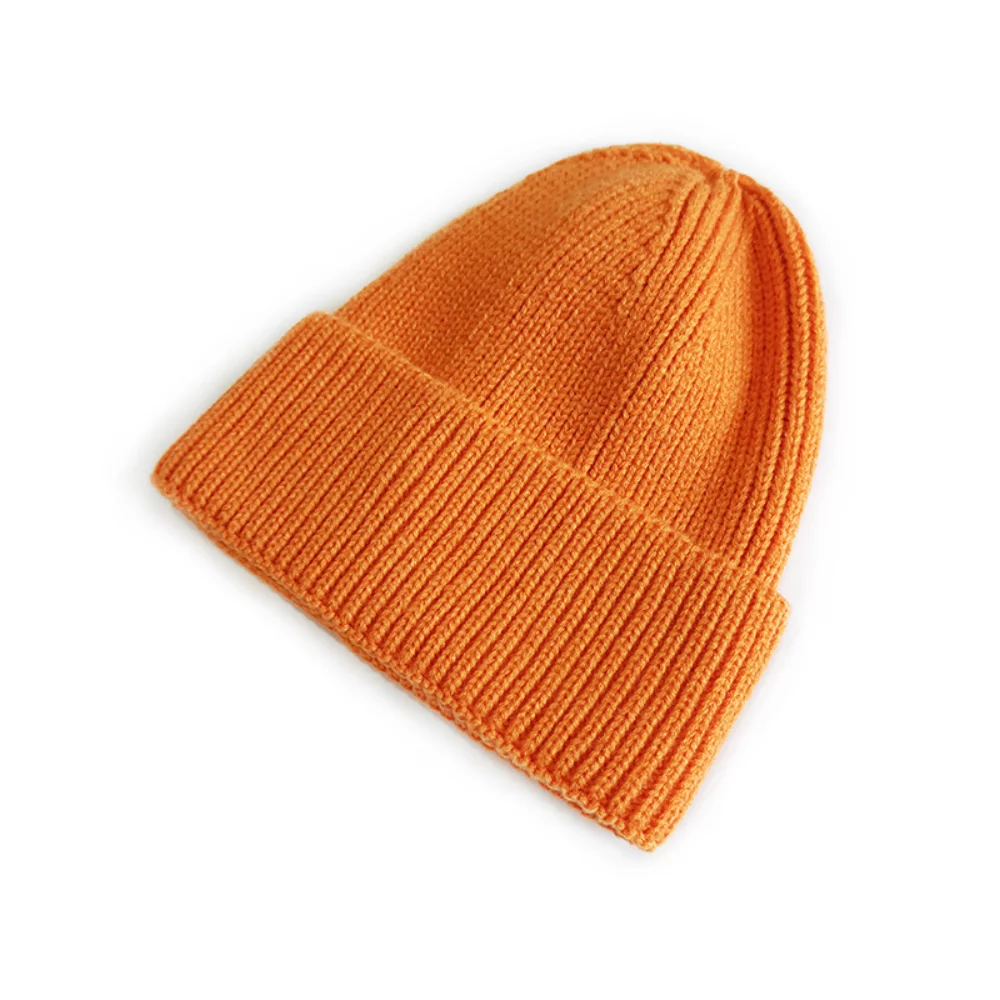 Fashion Style Solid Color Knit Beanie