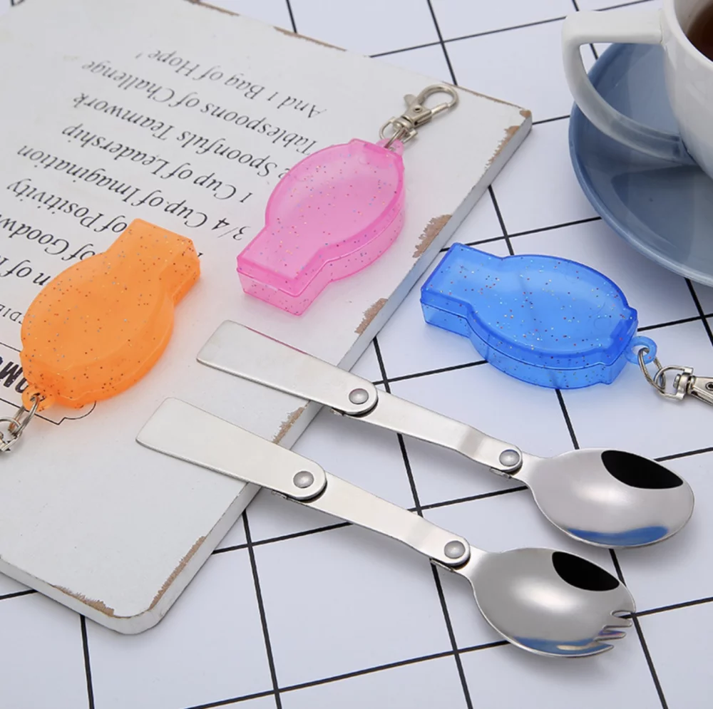 Folding Spoon With Case