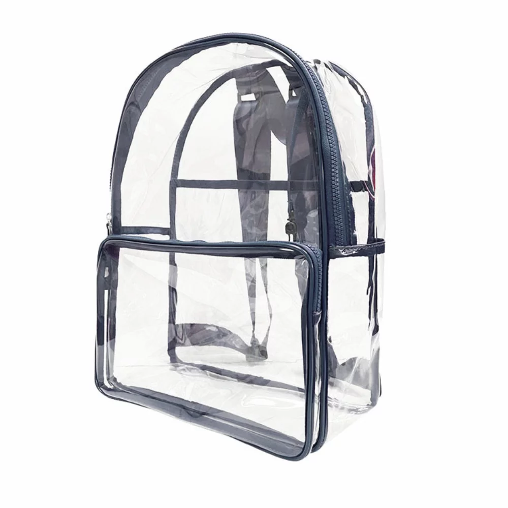 Sac à dos transparent en PVC Premium Heavy Duty de 16"
