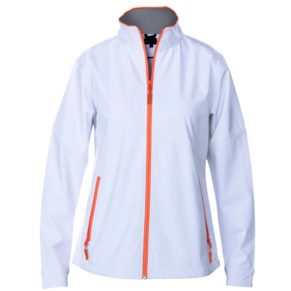 Women's Lightweight Performance Jacket w/Bonded Mesh Lining & Contrast Color Back Insert Panel