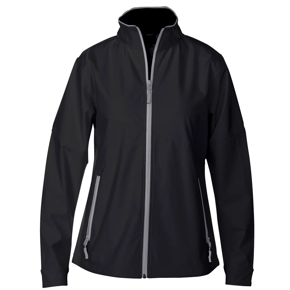 Women's Lightweight Performance Jacket w/Bonded Mesh Lining & Contrast Color Back Insert Panel