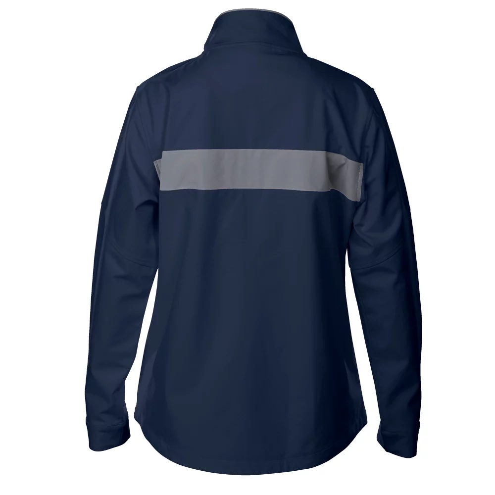 Women's Lightweight Performance Jacket w/Bonded Mesh Lining & Contrast Color Back Insert Panel