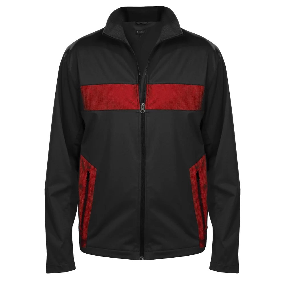 Veste de performance légère pour homme avec superposition en maille technique