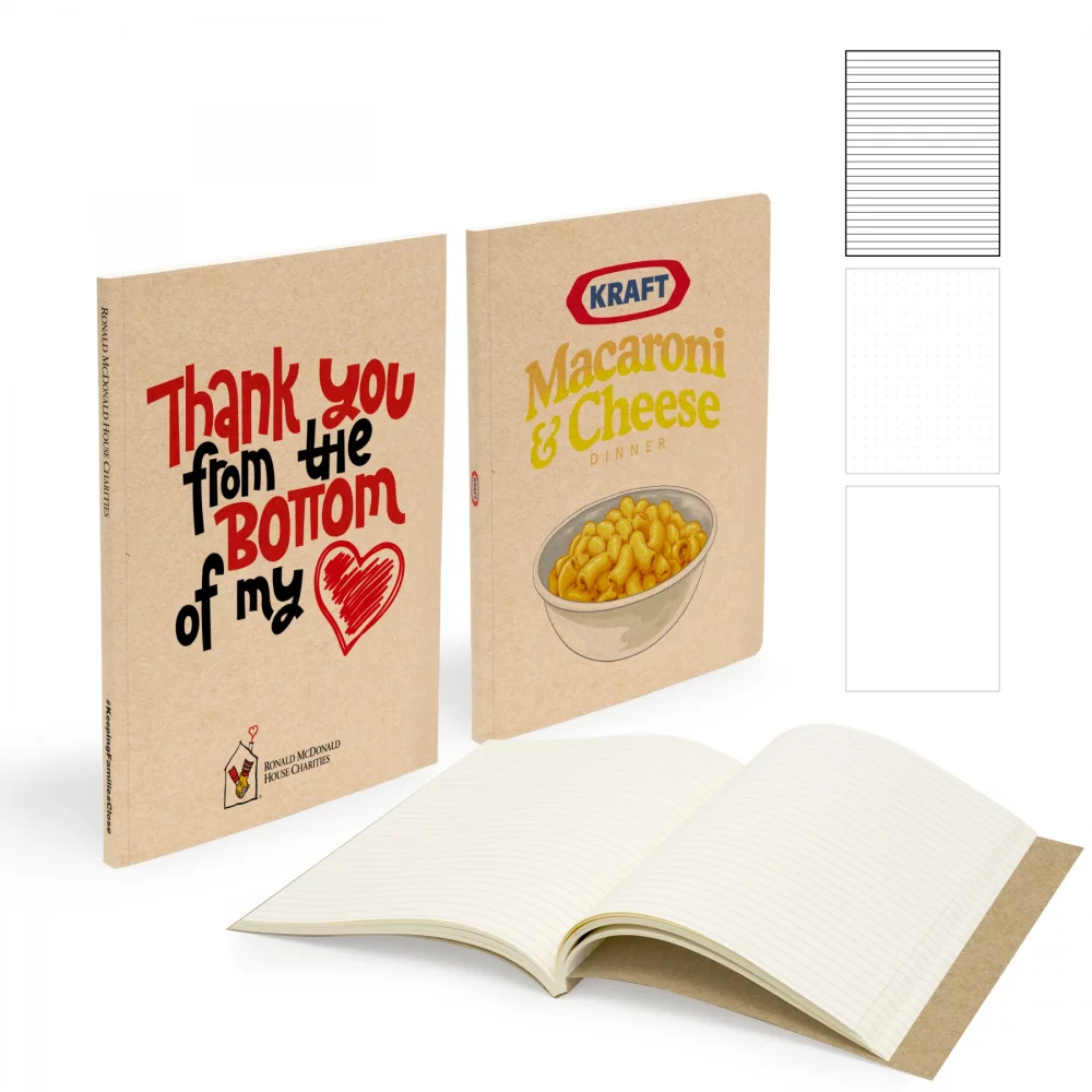 Carnet à reliure parfaite Medio 5" x 7" avec 150 pages