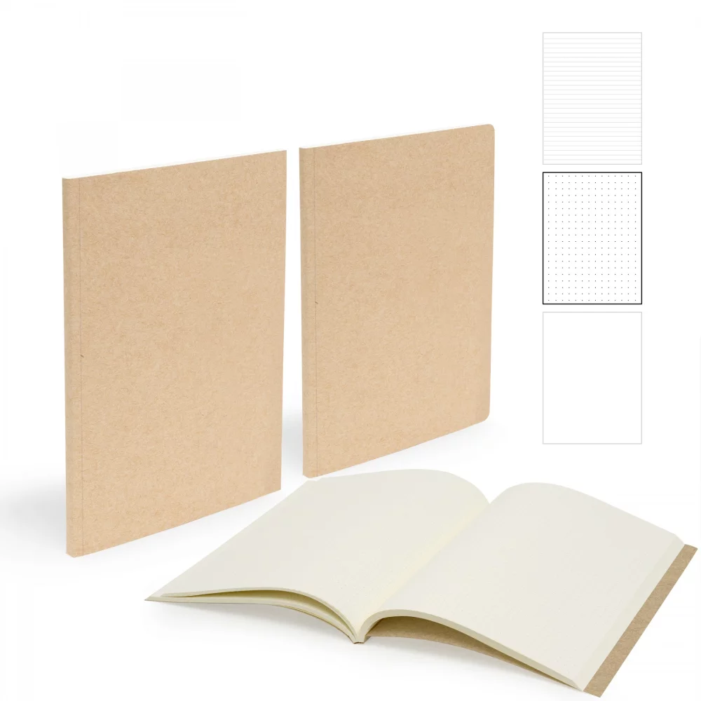 Medio Perfect Bound Notebook 5" X 7" With 150 Pages
