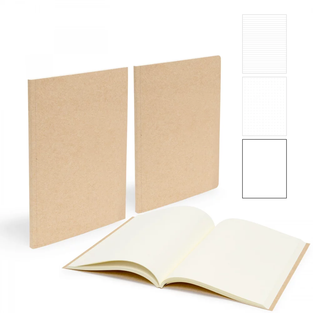Carnet à reliure parfaite Medio 5" x 7" avec 150 pages