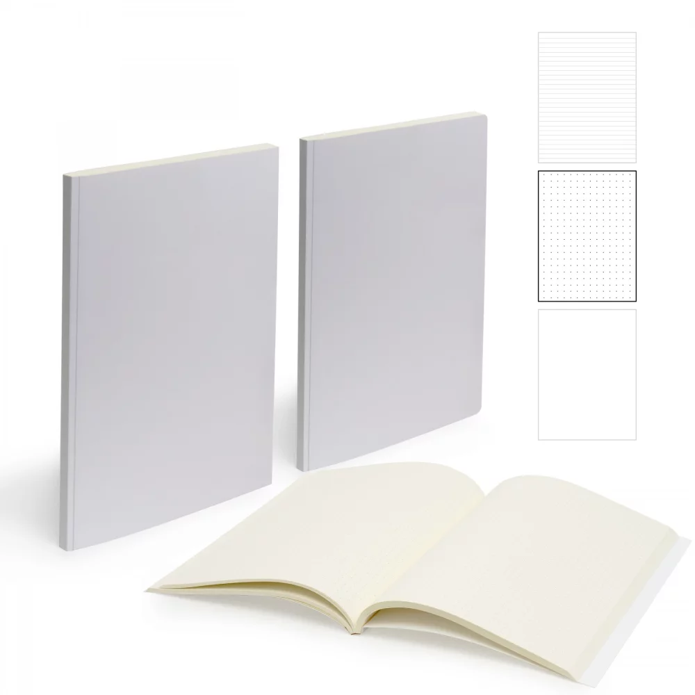 Cahier relié Magna format 5,5" x 8,25" avec 150 pages