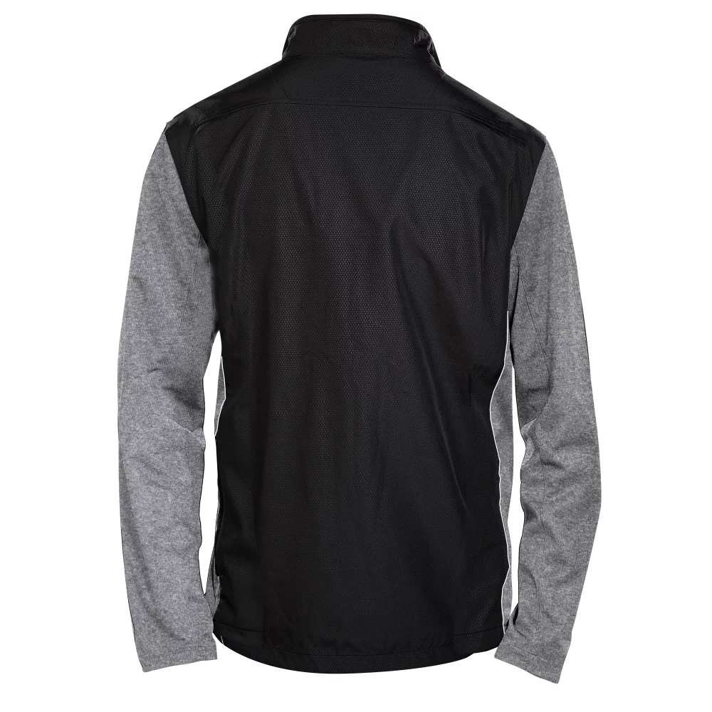 Men's Lightweight Performance Jacket w/3M™ Reflectivity, Textured Body & Jersey Melange Sleeves