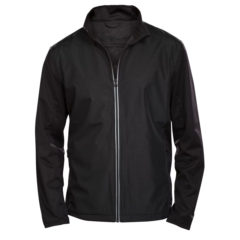 Men's Lightweight Performance Jacket w/3M™ Reflectivity, Textured Body & Jersey Melange Sleeves