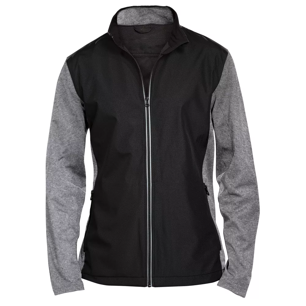 Veste de performance légère pour femme avec réflectivité 3M™, corps texturé et manches en jersey mélangé.