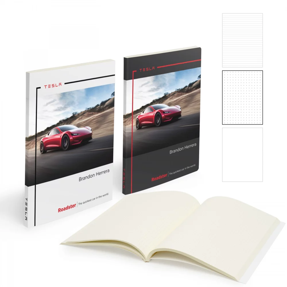 Magna Perfect Bound Notebook 5.5" X 8.25" With 150 Pages