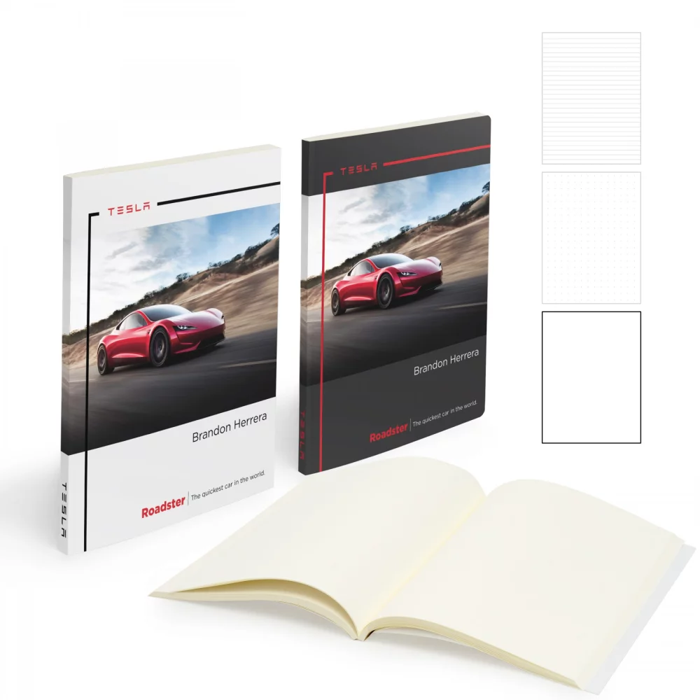 Cahier relié Magna format 5,5" x 8,25" avec 150 pages