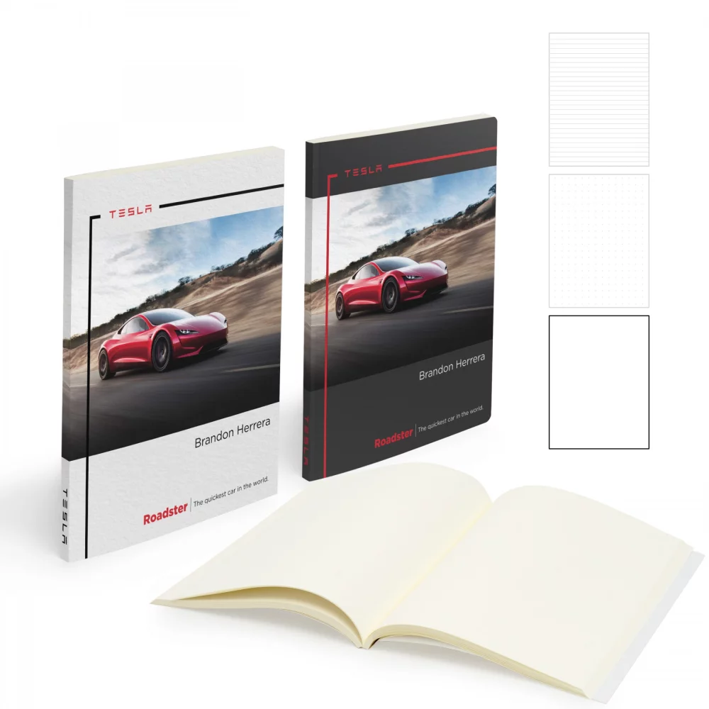 Cahier relié Magna format 5,5" x 8,25" avec 150 pages