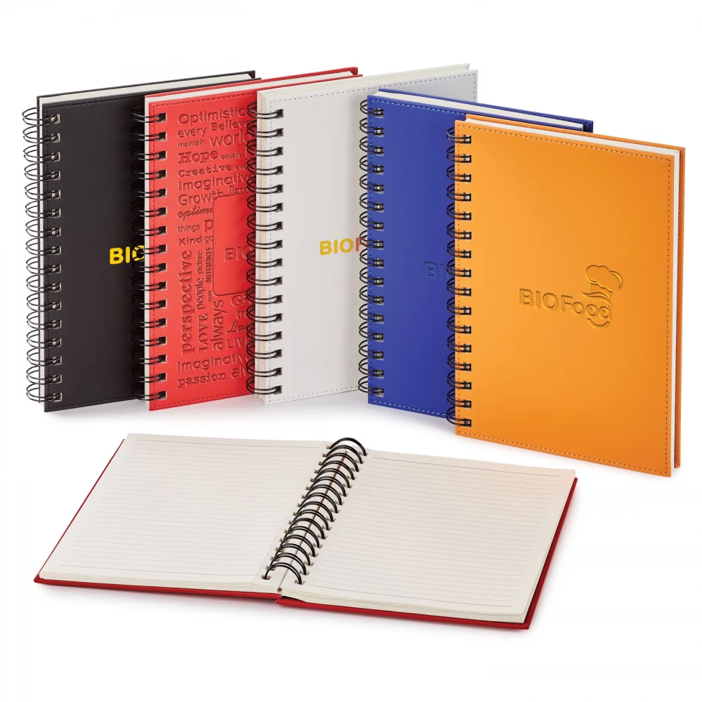 NEOSKIN reg; HARD COVER SPIRAL JOURNAL