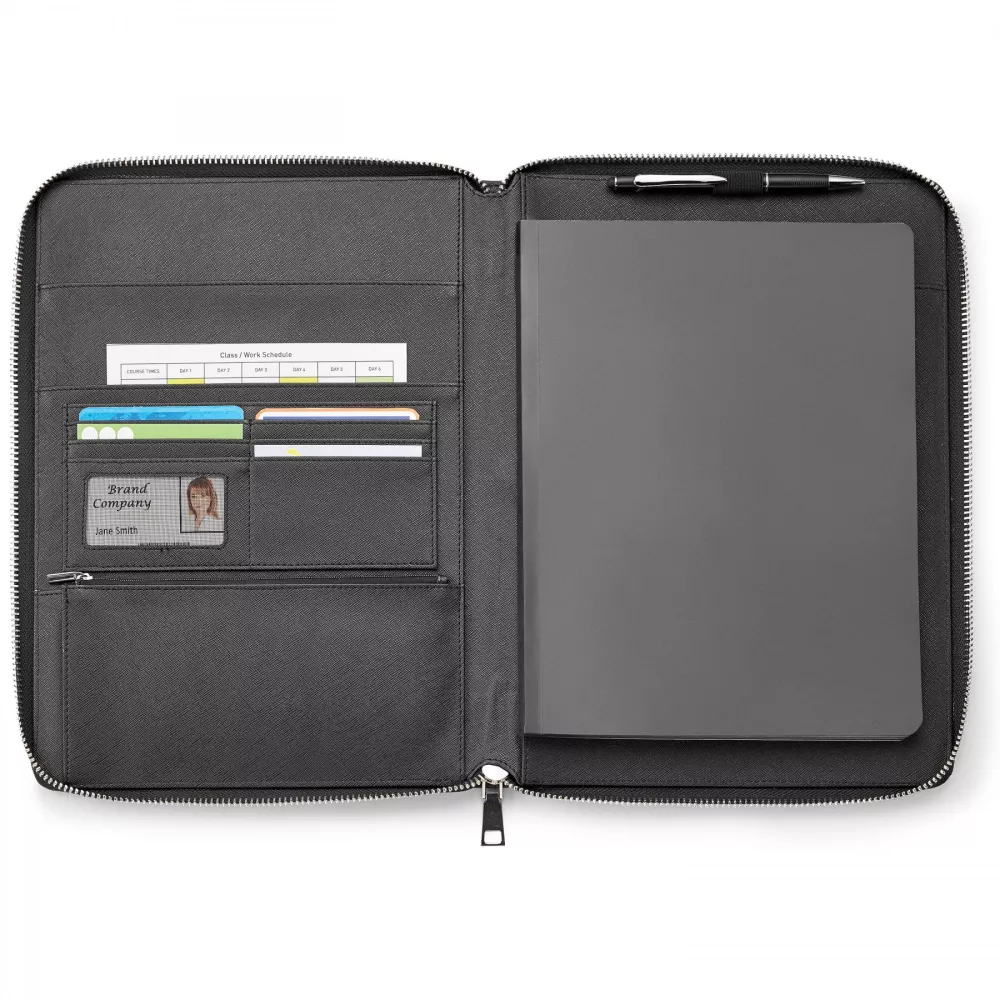 Genuine Leather A4 Size Rfid Portfolio