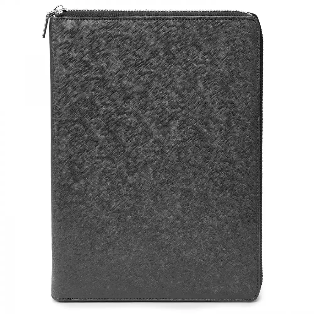 Genuine Leather A4 Size Rfid Portfolio