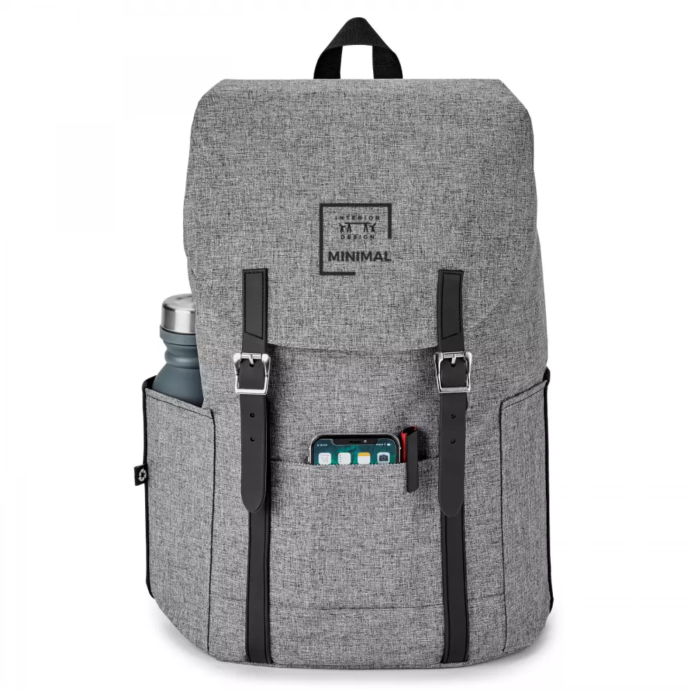 Aqua Flip-Top Backpack