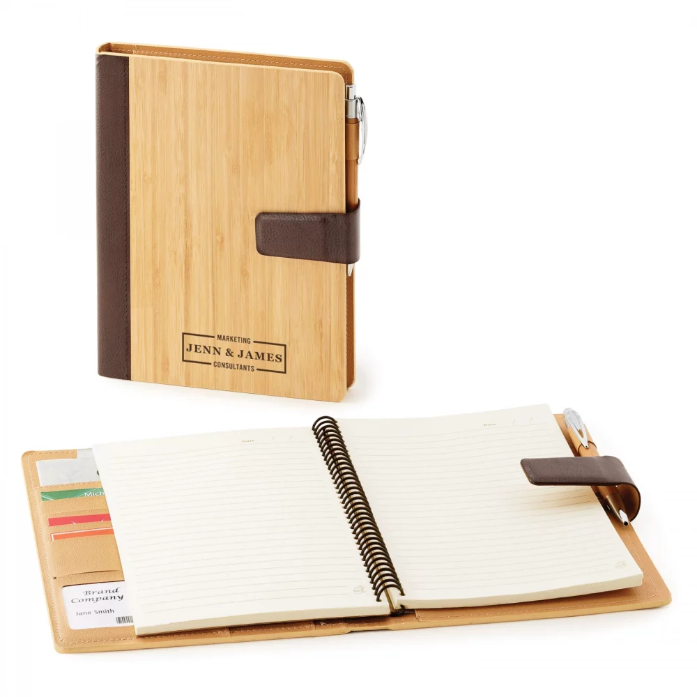 Bamboo Refillable Journal