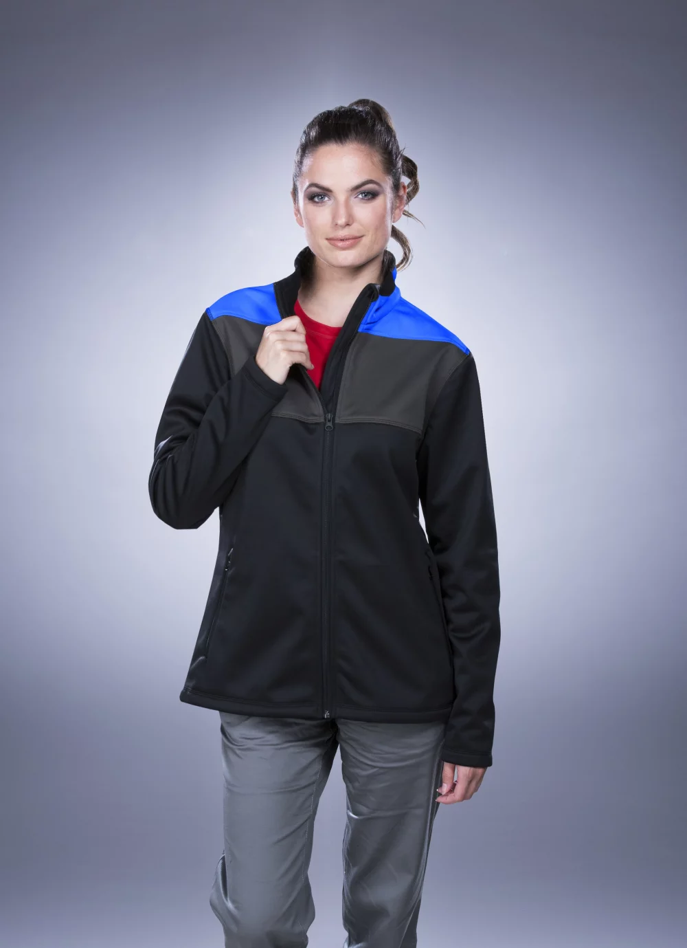 Veste légère tri-colore pour femme Alexandria