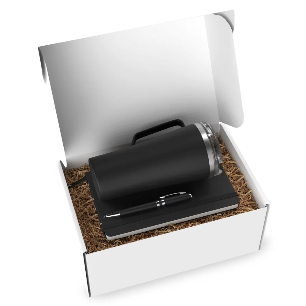 Sip N Script 3-Piece Gift Set in a Droppr - Custom Dropship Box