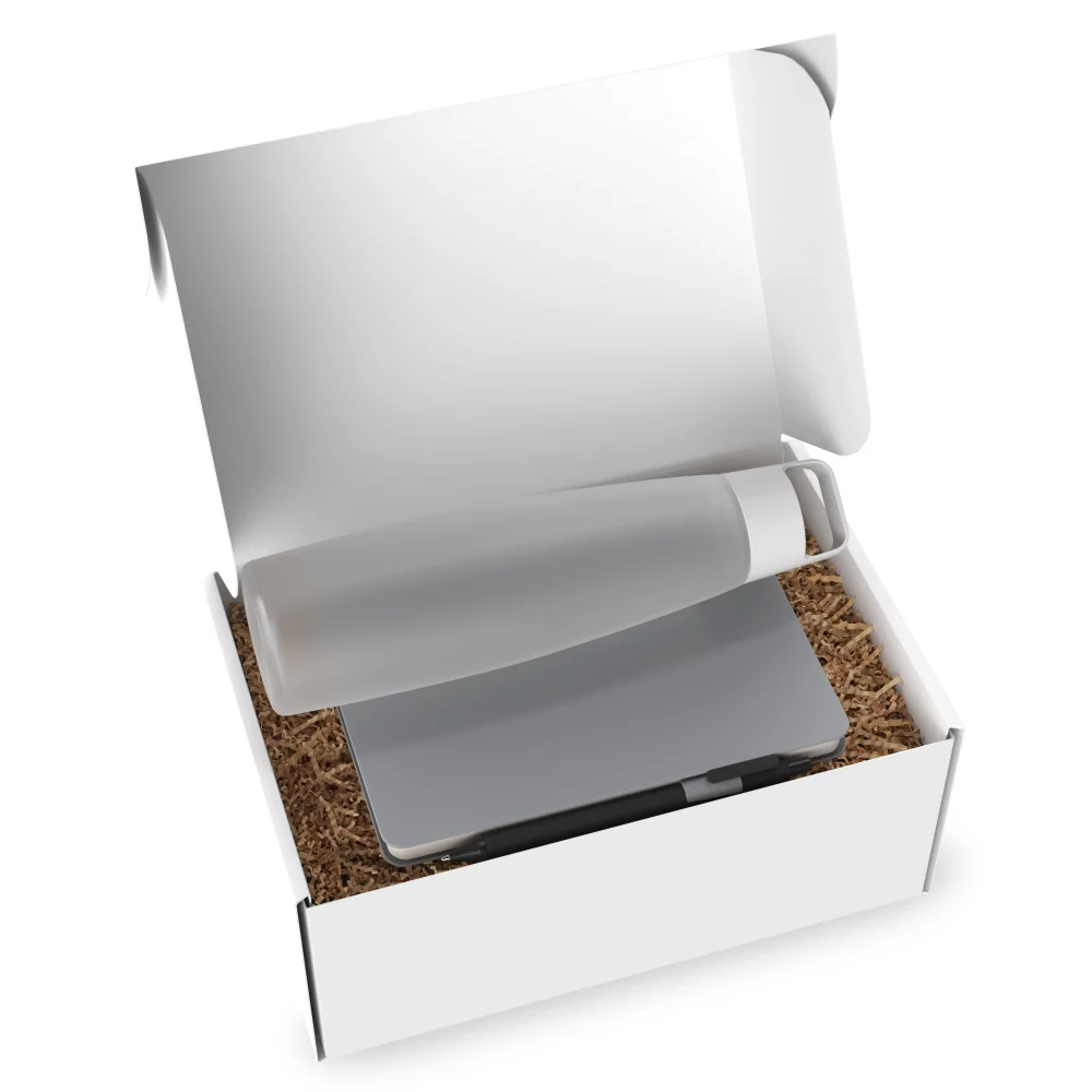 On Display! 2-Piece Gift Set in a Droppr - Custom Dropship Box