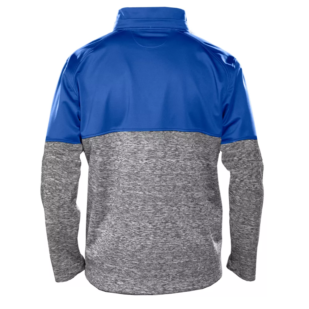 Men's Lightweight Performance Melange Color Block Jacket w/Mesh Backing