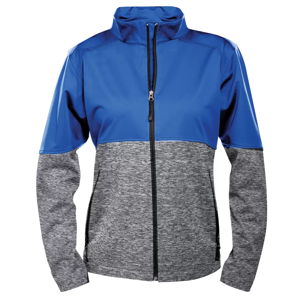 Veste légère pour femme en mélange de couleurs avec dos en mesh.