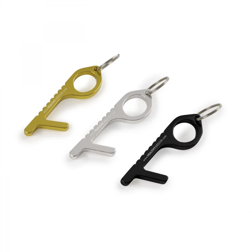 Linus Aluminum Keyring