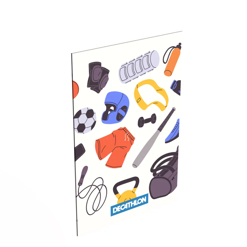 Magna Perfect Bound Notebook 5.5" X 8.25" With 56 Pages