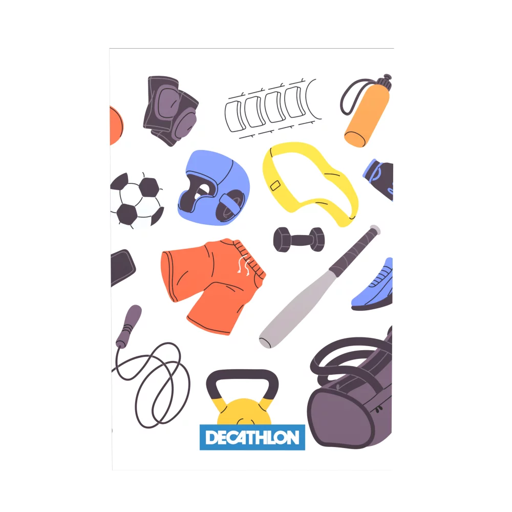 Magna Perfect Bound Notebook 5.5" X 8.25" With 56 Pages