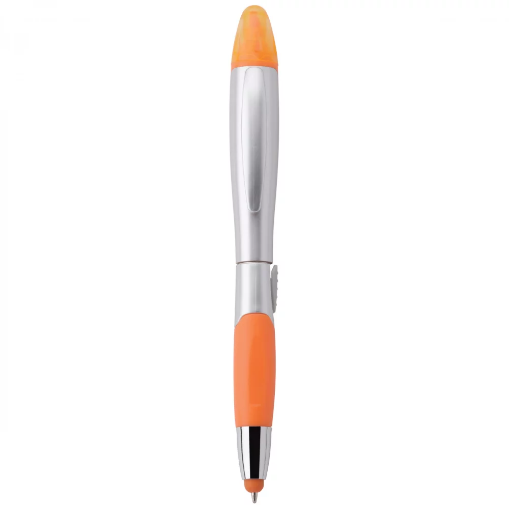 Stylo à bille/surligneur/stylet 3-en-1 Blossom-Stylus