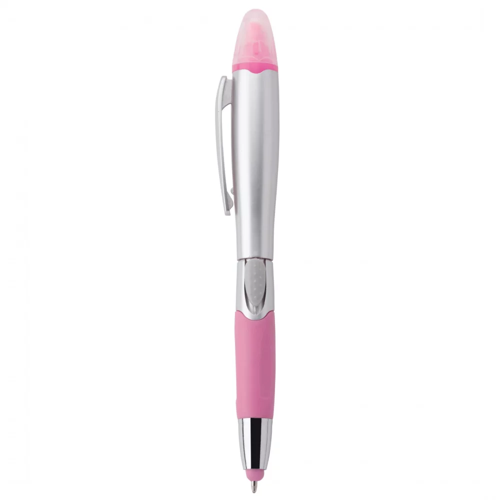Blossom-Stylus 3-In-1 Ballpoint Pen/Highlighter/Stylus